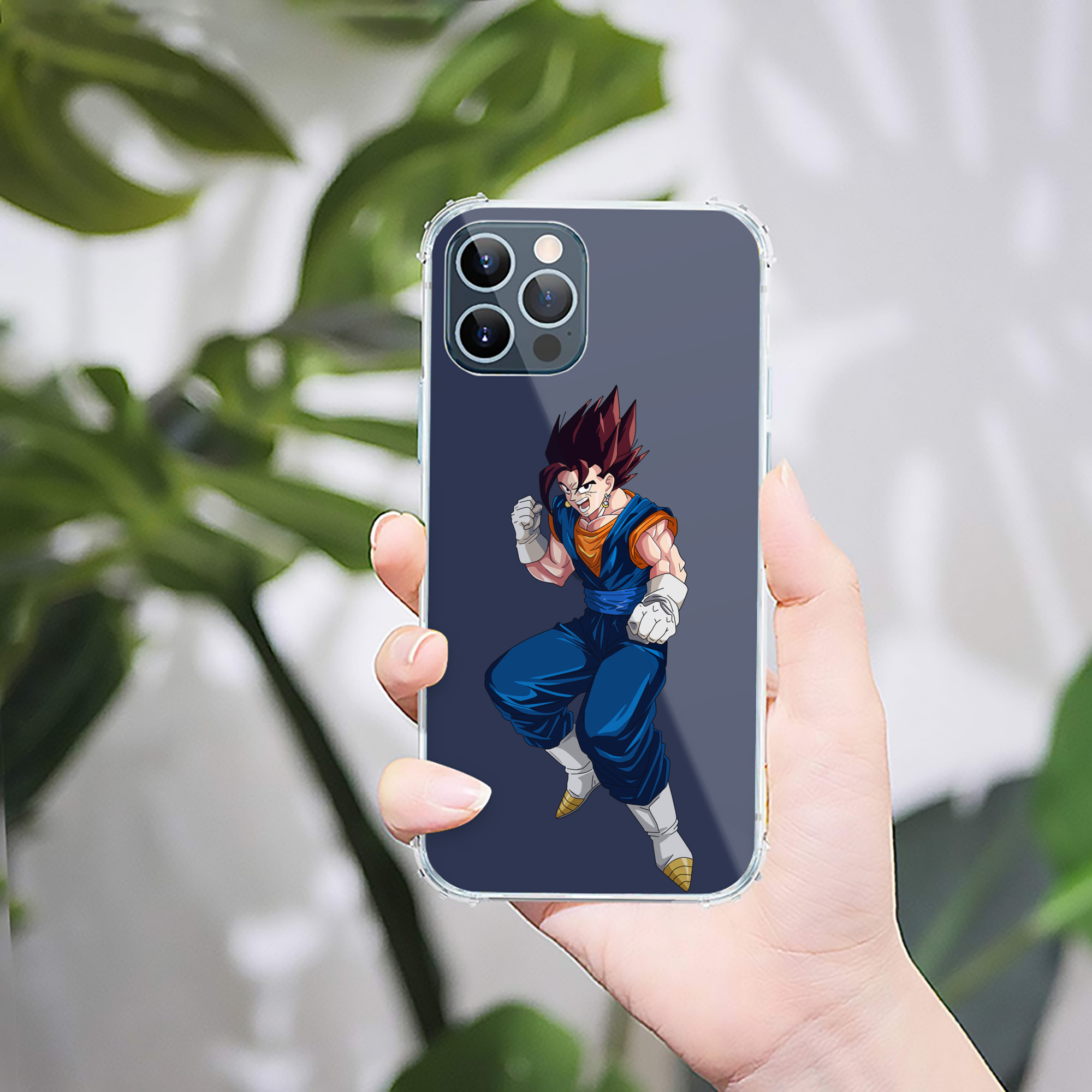 （画像用） ドラゴンボール 孫 悟飯（そんごはん）DRAGON BALL Son Gohan 【iPhone 12シリーズ対応】透明スマホケース（クリアソフトケース）